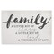 Stupell Industries Family Crazy Loud Love Design Wall Plaque Art